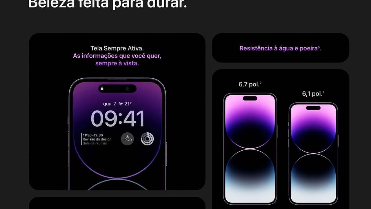 iPhone 14 Pro Apple 256GB Prateado