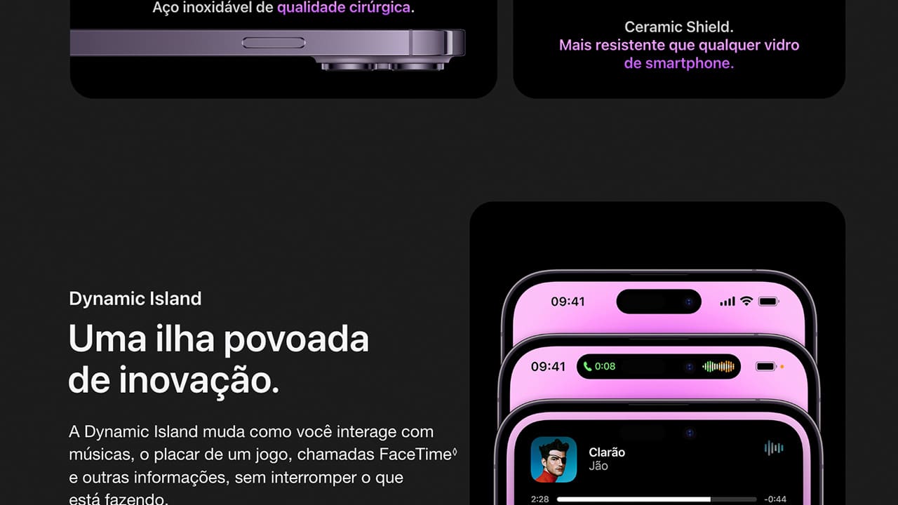 iPhone 14 Pro Apple 256GB Prateado