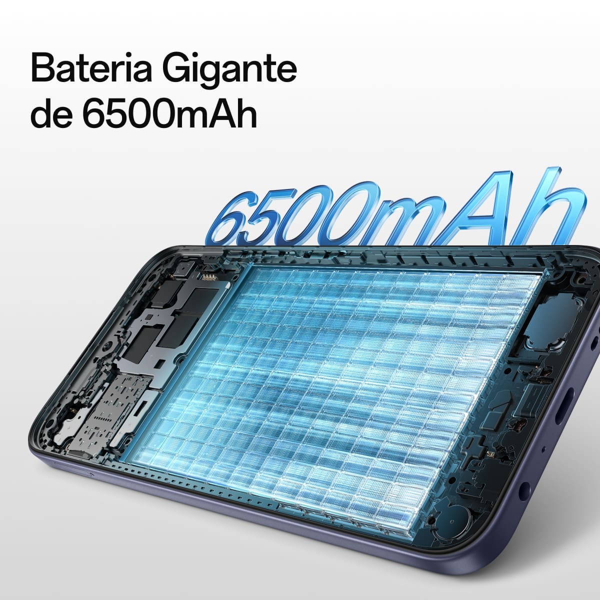 Smartphone OPPO A6X 4G Tela 6.75” 128GB Câmera 13MP Azul