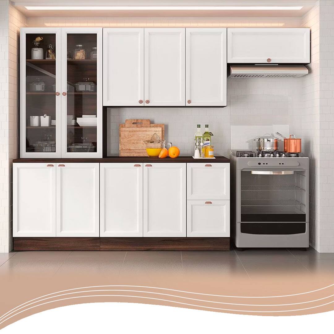 Cozinha Compacta Unna Poliman 4 Peças