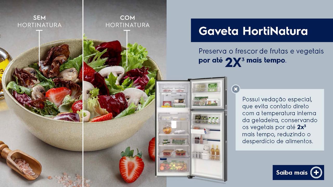 Geladeira Electrolux Frost Free Inverter 390L