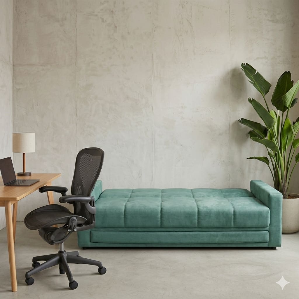 Sofá Grazi 3 Lugares - Verde