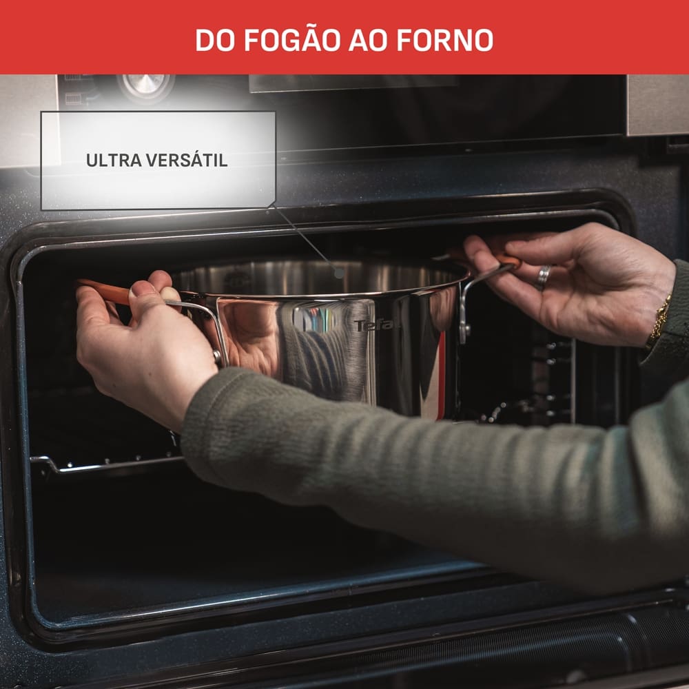 Conjunto de Panelas 4 Peças T-FAL Opti’Space