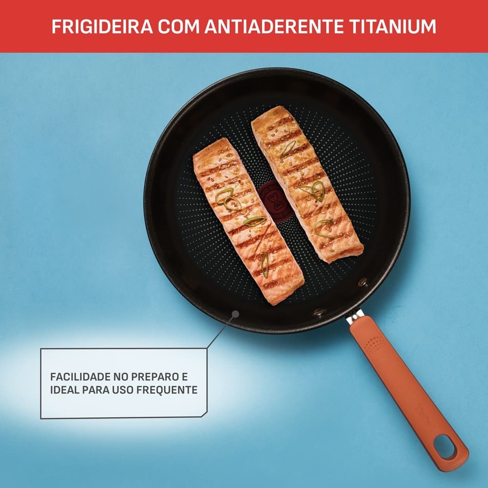 Conjunto de Panelas 4 Peças T-FAL Opti’Space