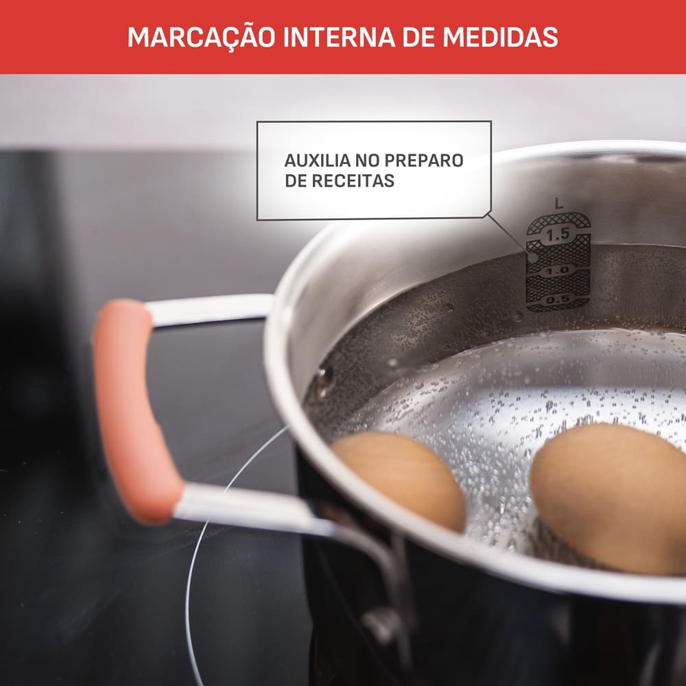 Conjunto de Panelas 4 Peças T-FAL Opti’Space