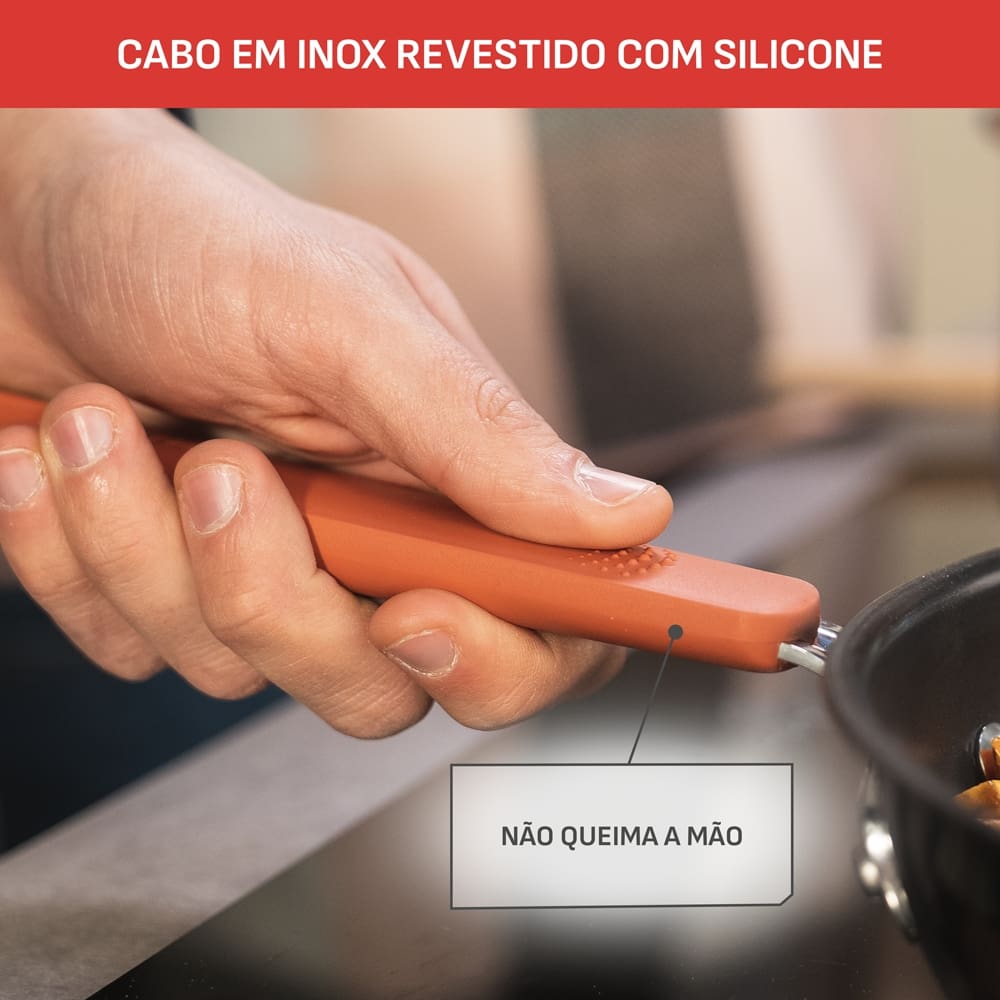 Conjunto de Panelas 4 Peças T-FAL Opti’Space