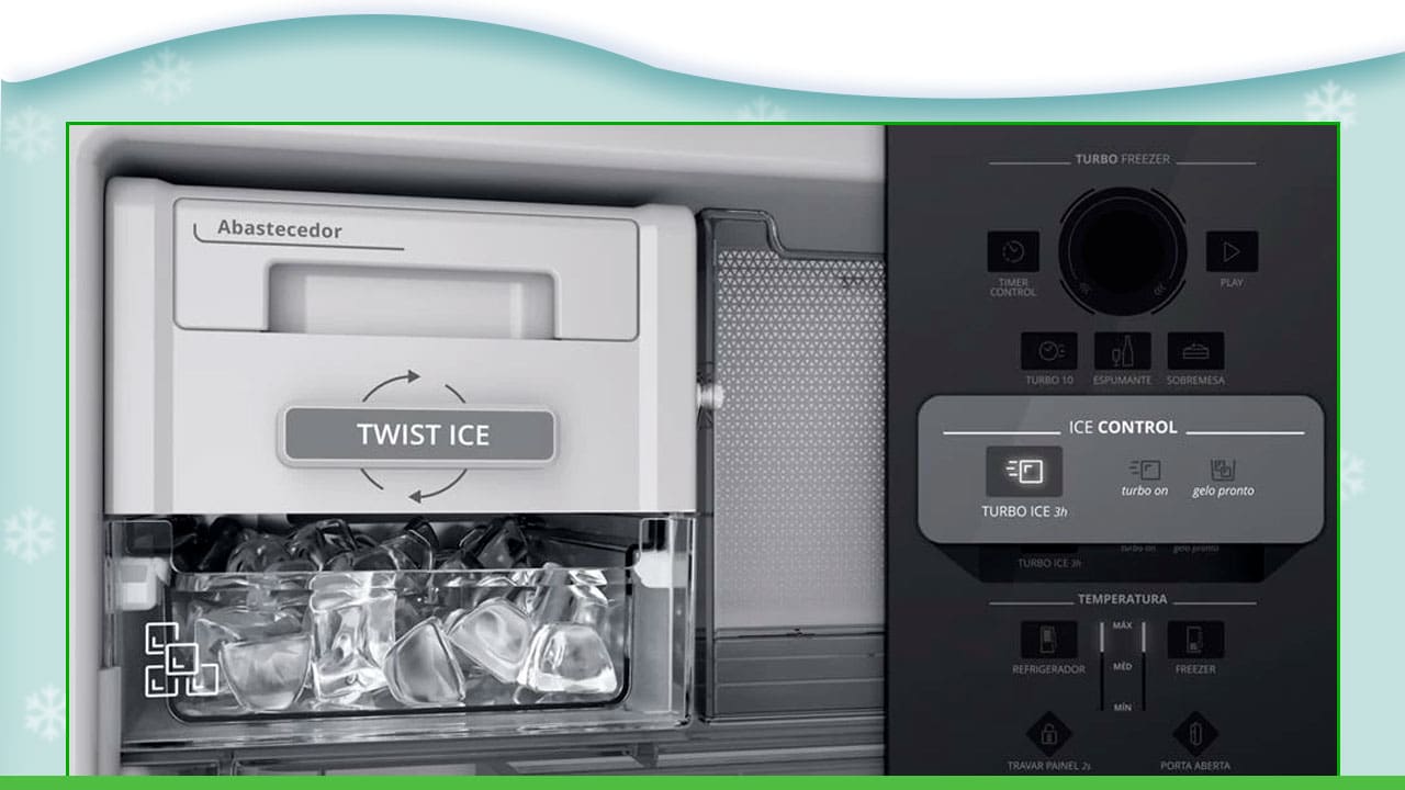 Refrigerador Brastemp Inverse BRE59AK Inox