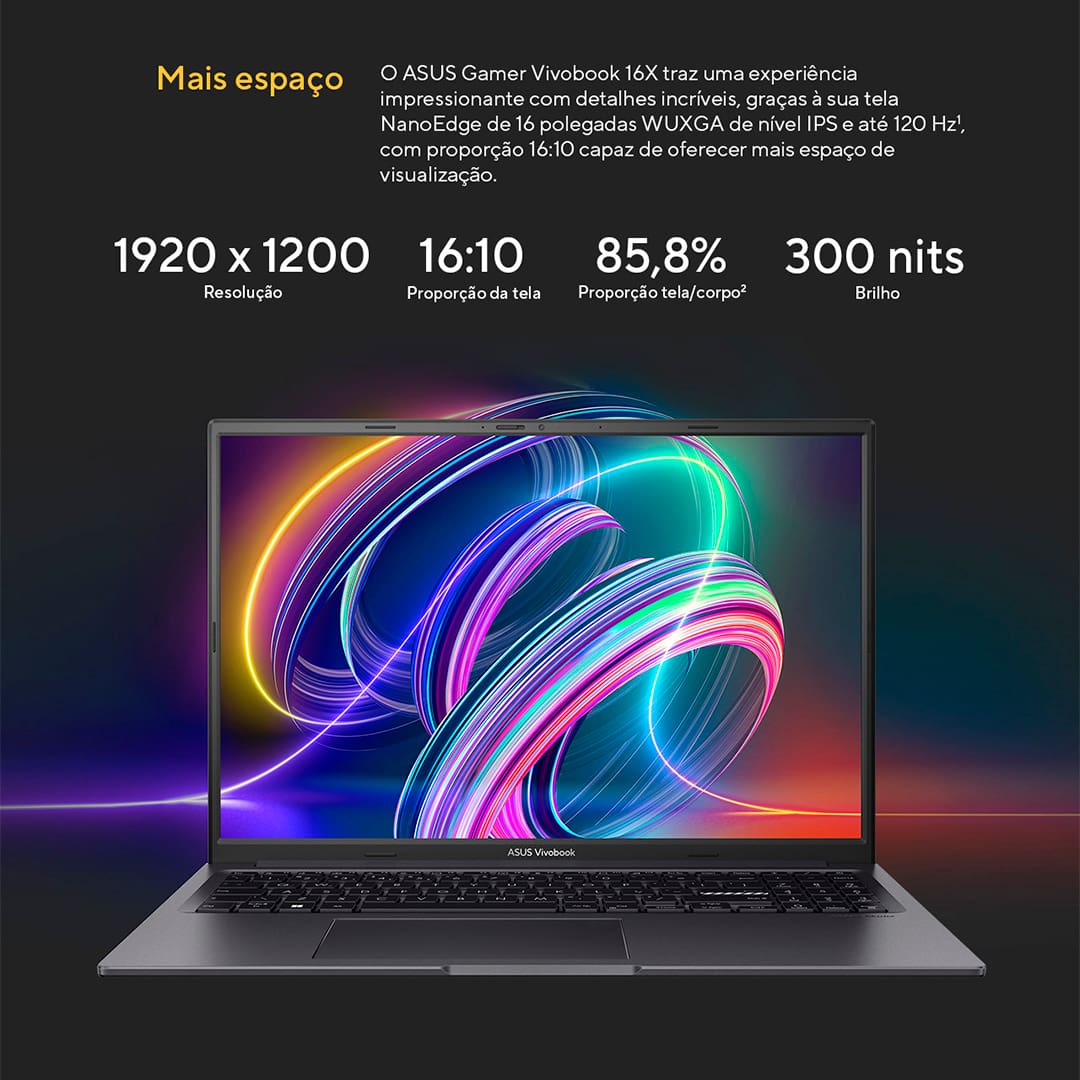 Equipado com o processador Intel Core i5, o Notebook Asus Gamer RTX2050 oferece a performance necessária para rodar seus jogos favoritos e realizar multitarefas com facilidade. Com o sistema operacional Windows 11 Home, você terá uma interface moderna e otimizada para uma experiência de uso fluida.