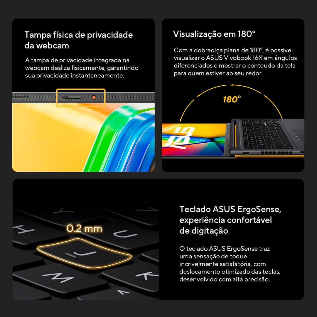 Equipado com o processador Intel Core i5, o Notebook Asus Gamer RTX2050 oferece a performance necessária para rodar seus jogos favoritos e realizar multitarefas com facilidade. Com o sistema operacional Windows 11 Home, você terá uma interface moderna e otimizada para uma experiência de uso fluida.