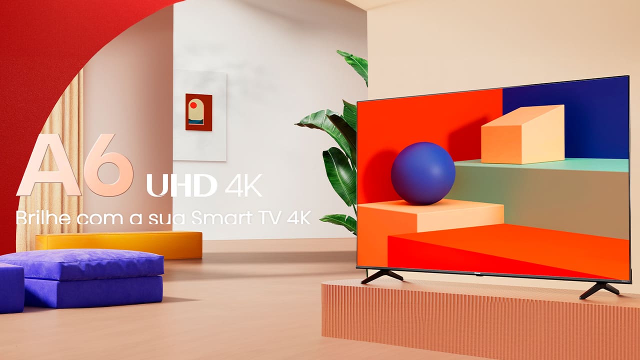 Smart TV 58" Hisense Ultra HD 4K