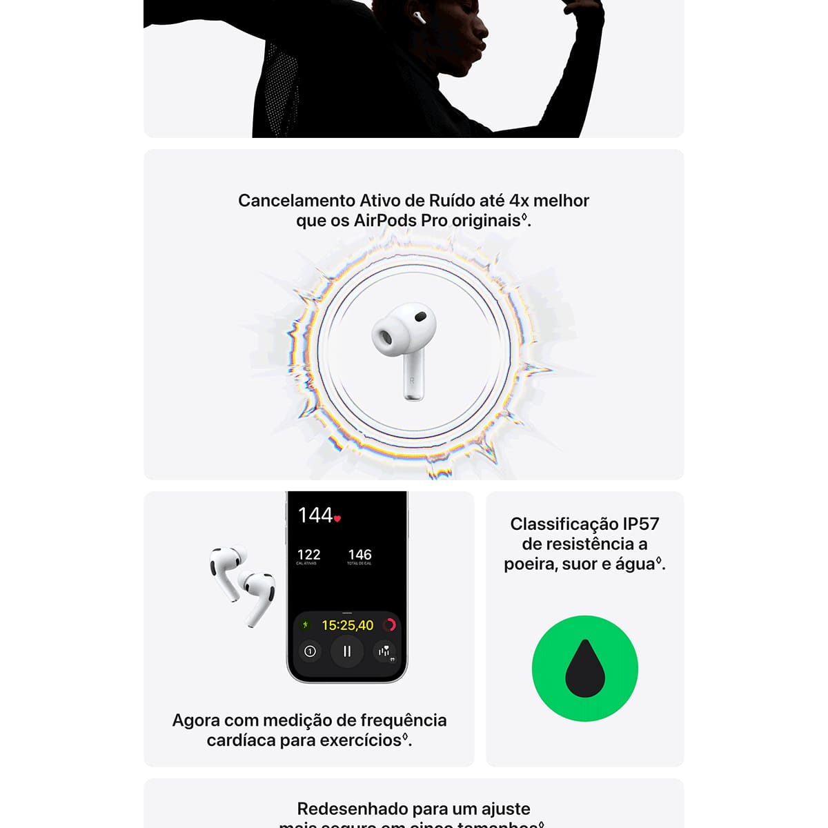 Apple AirPods Pro 3 Branco