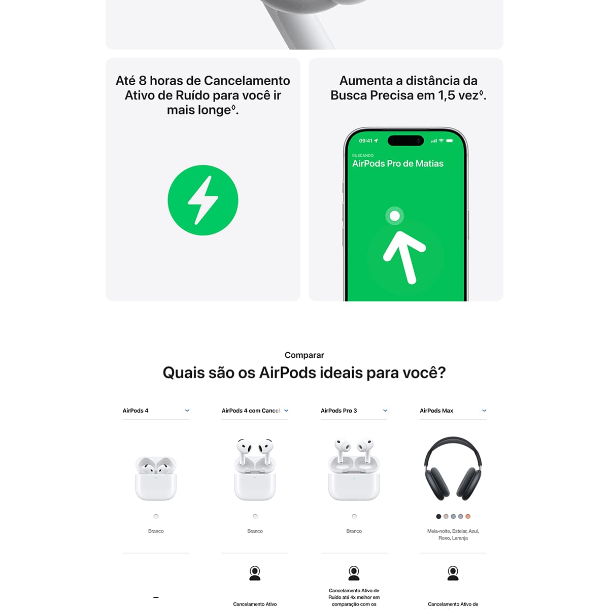 Apple AirPods Pro 3 Branco