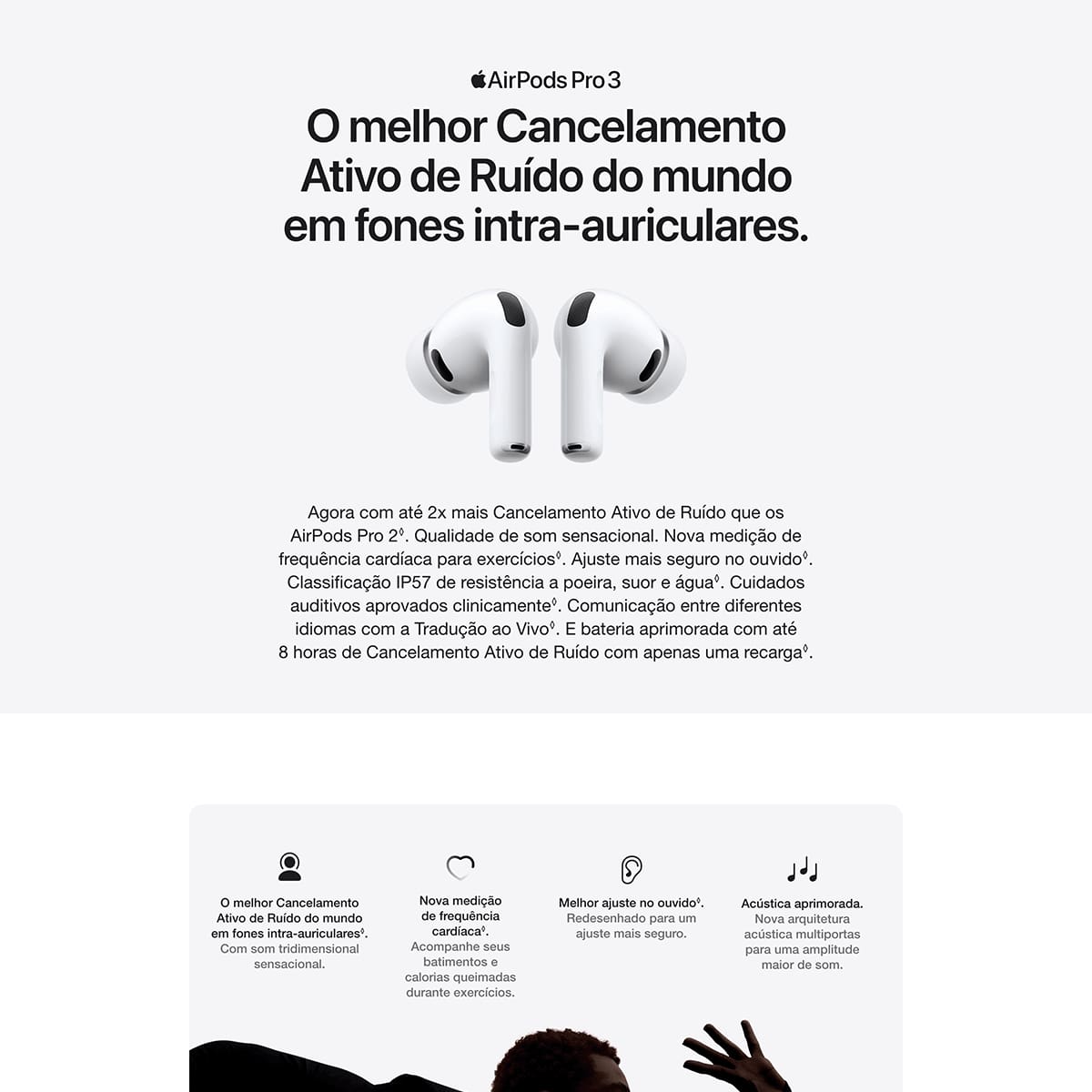 Apple AirPods Pro 3 Branco