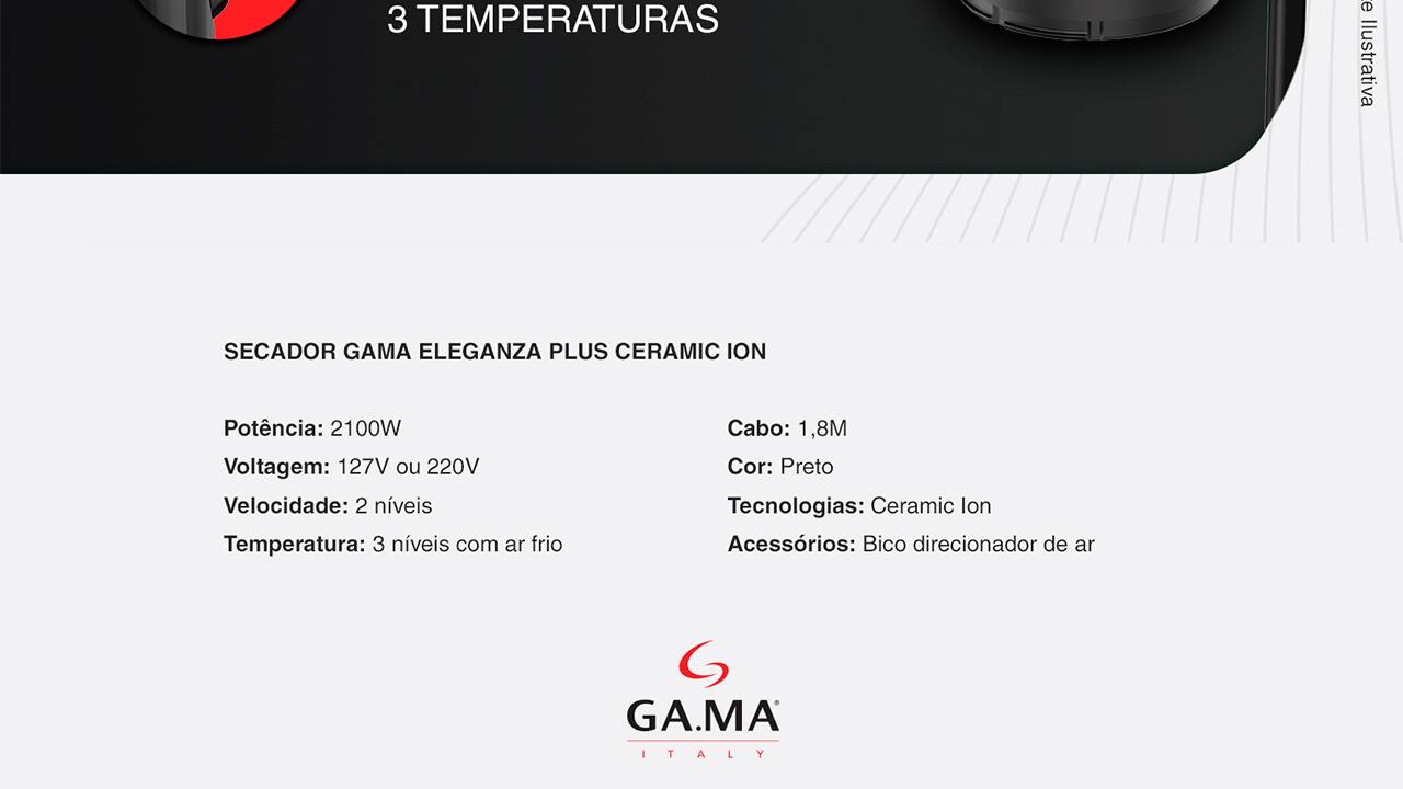 secador-cabelos-gama-italy-eleganza-plus-ceramic-preto