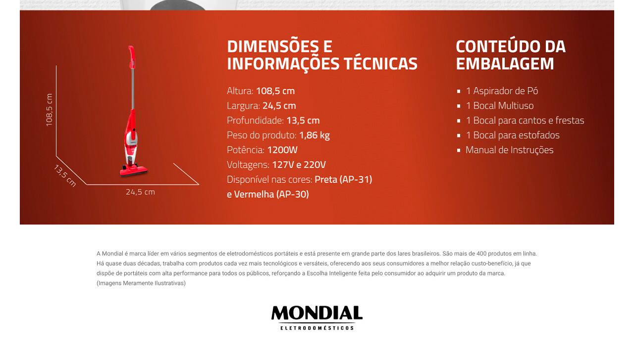 aspirador-po-vertical-mondial-ap-30-turbo-premium