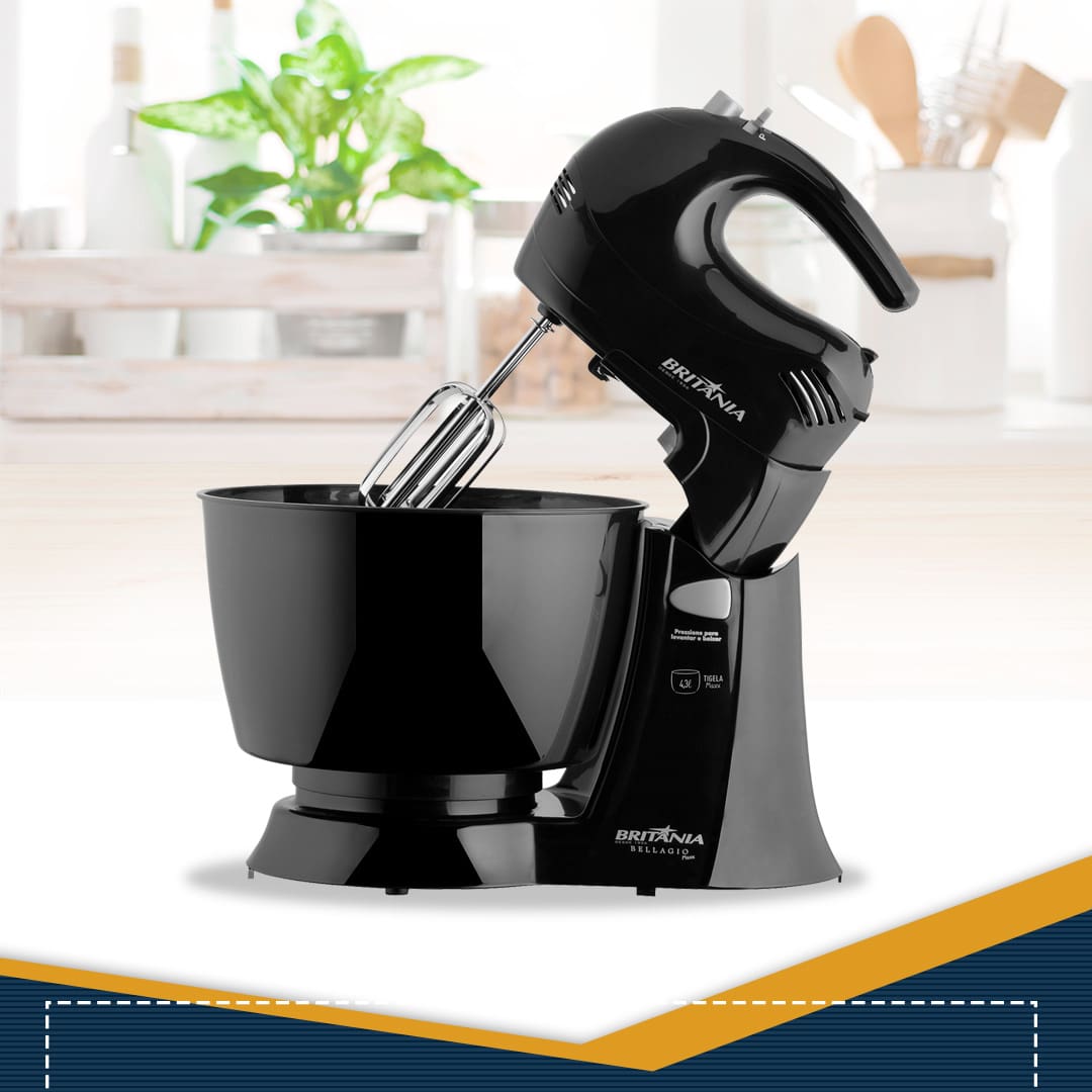 Batedeira Britânia Bellagio Maxx 350W com plataforma basculante