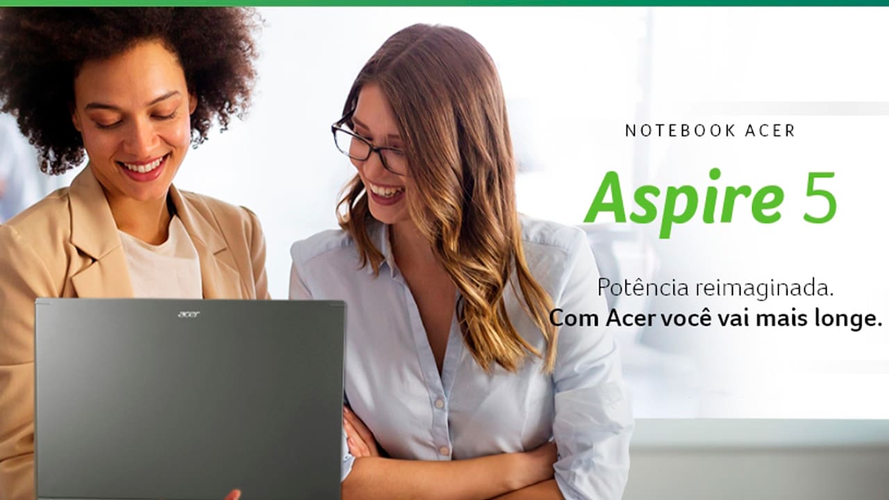 Potência reimaginada Com Ace você vai mais longe. 