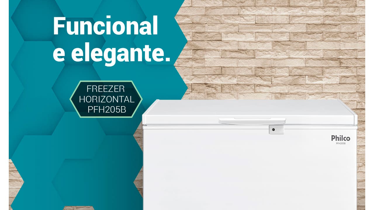 Freezer Horizontal Philco PFH205B - 199L | Ponto