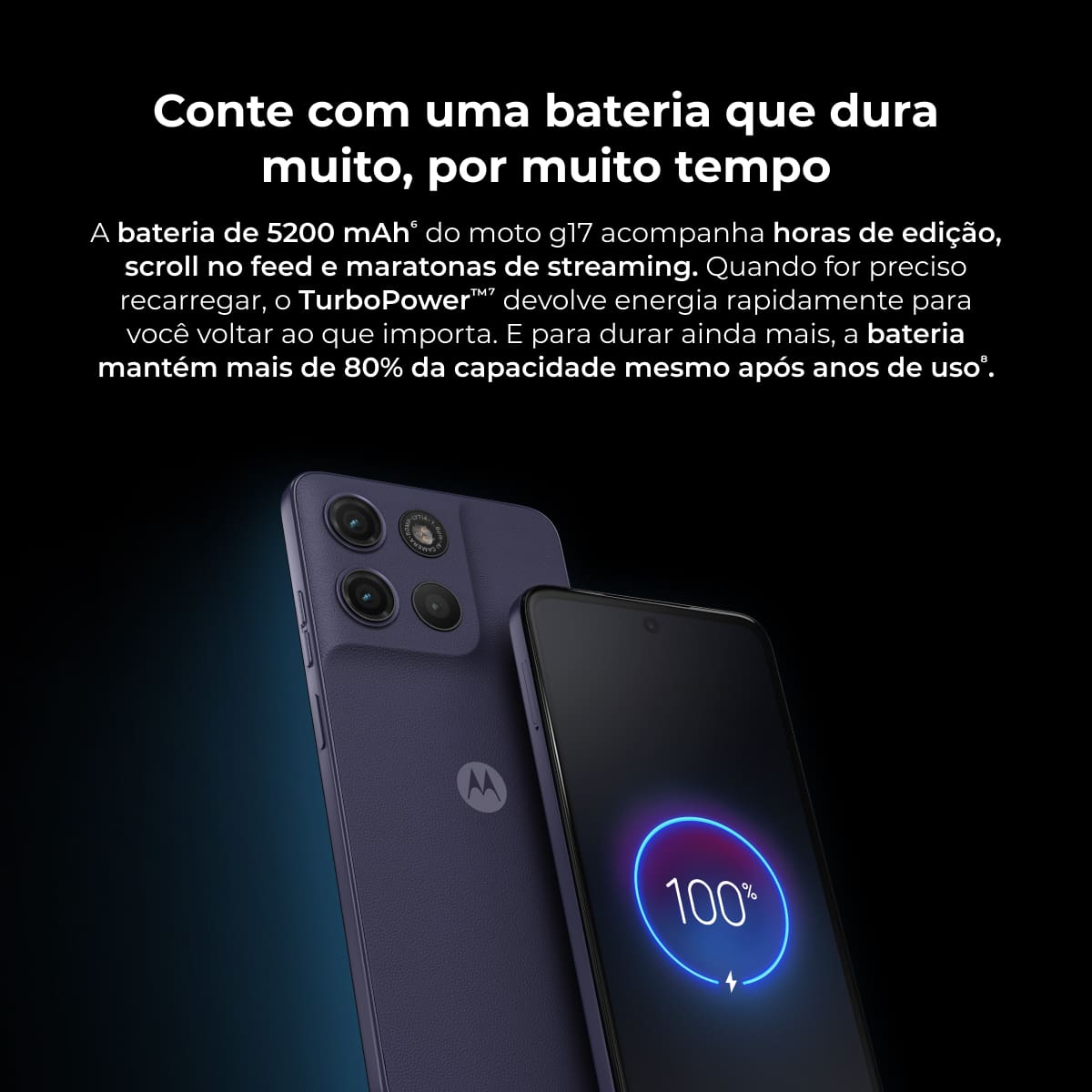 Smartphone Motorola Moto g17 256GB