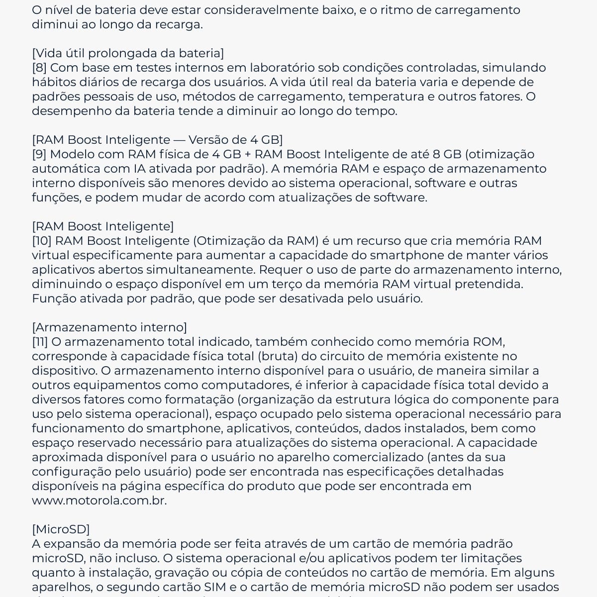 Smartphone Motorola Moto g17 256GB