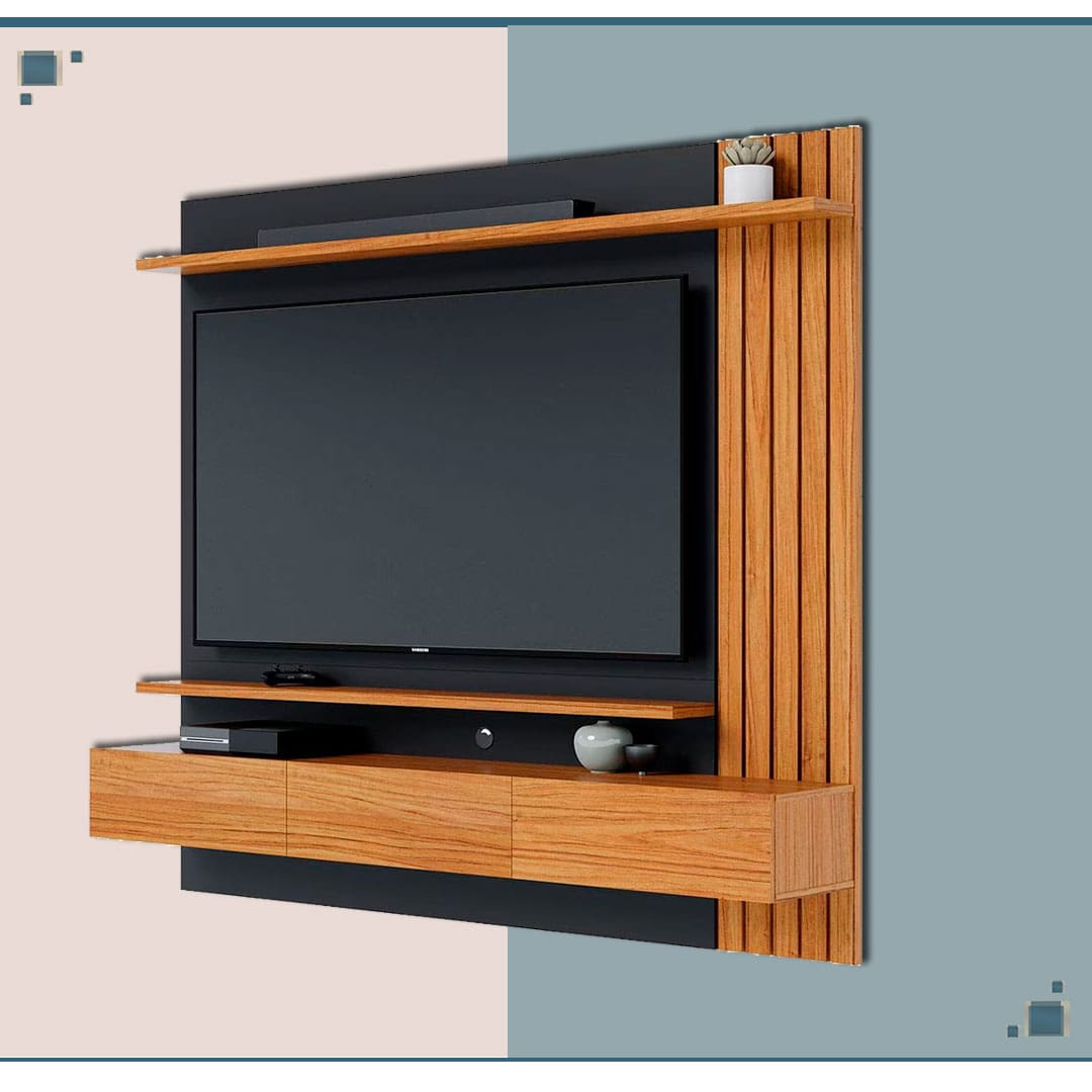 Painel Home Colibri Juriti prateleira porta basculante