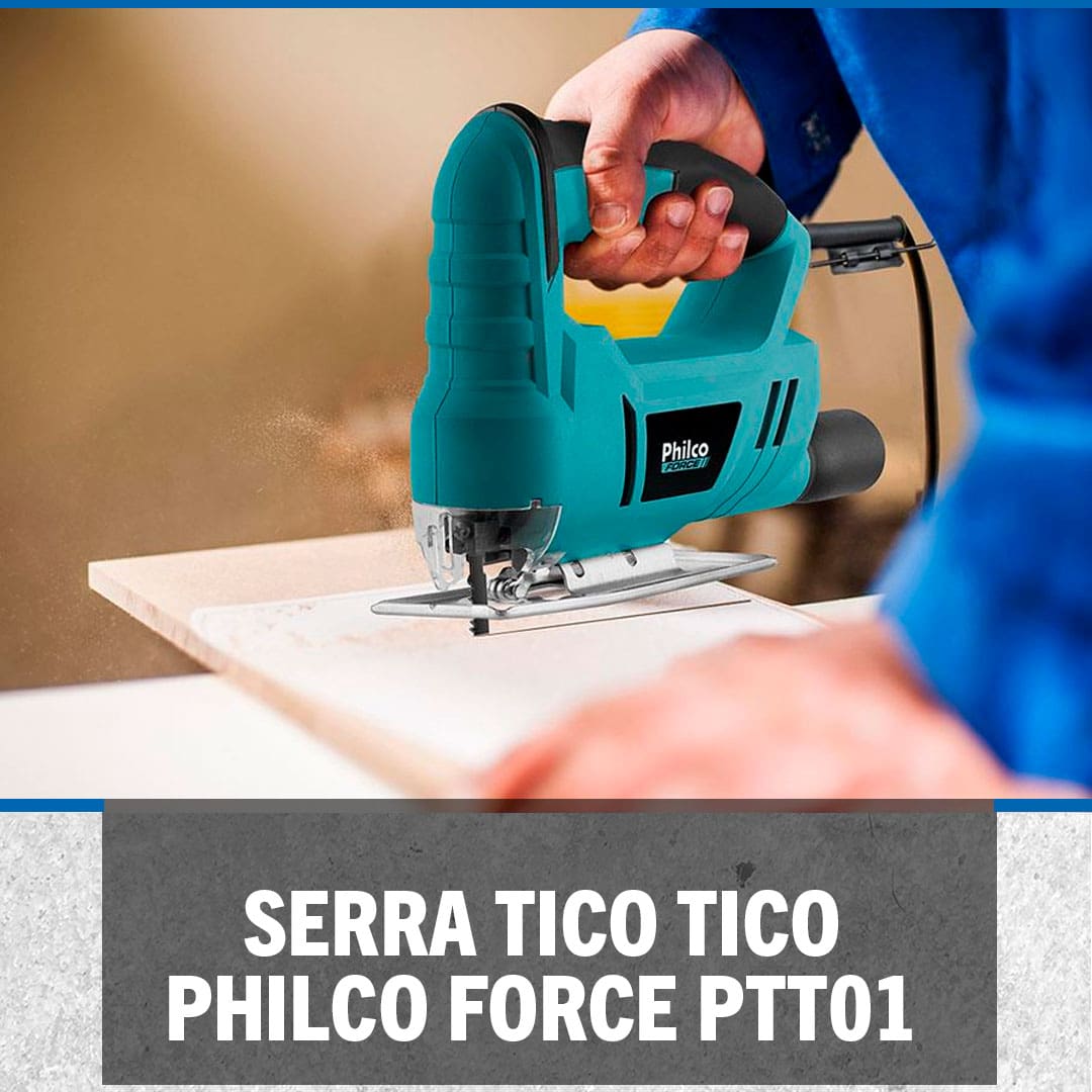 Serra Tico Tico Philco Force PTT01 450W com Guia de Corte