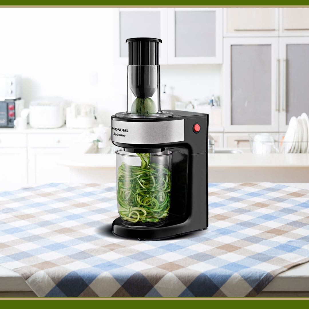 Cortador Elétrico Alimentos Mondial Spiralizer CS-01