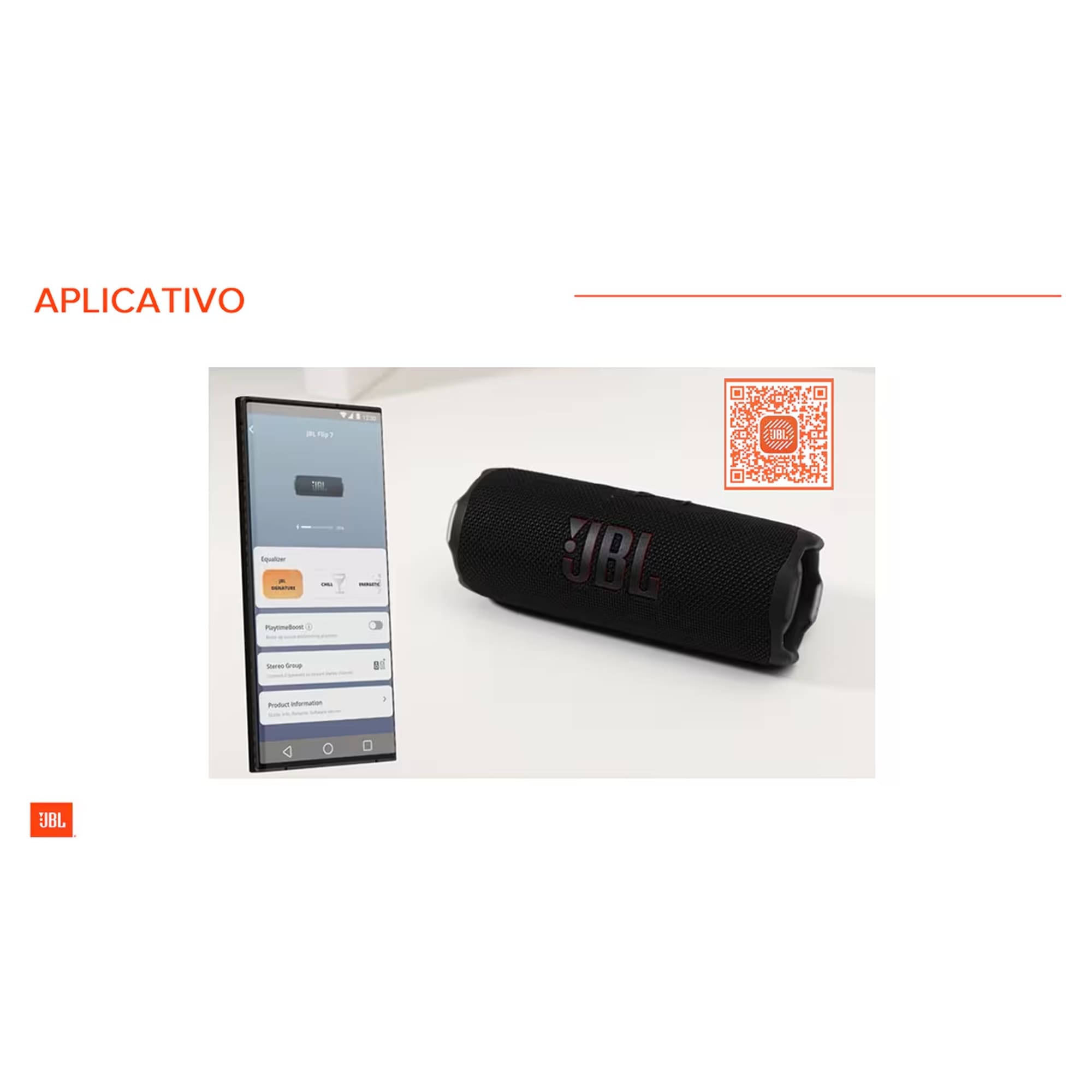 Caixa de Som JBL Flip 7 com Bluetooth
