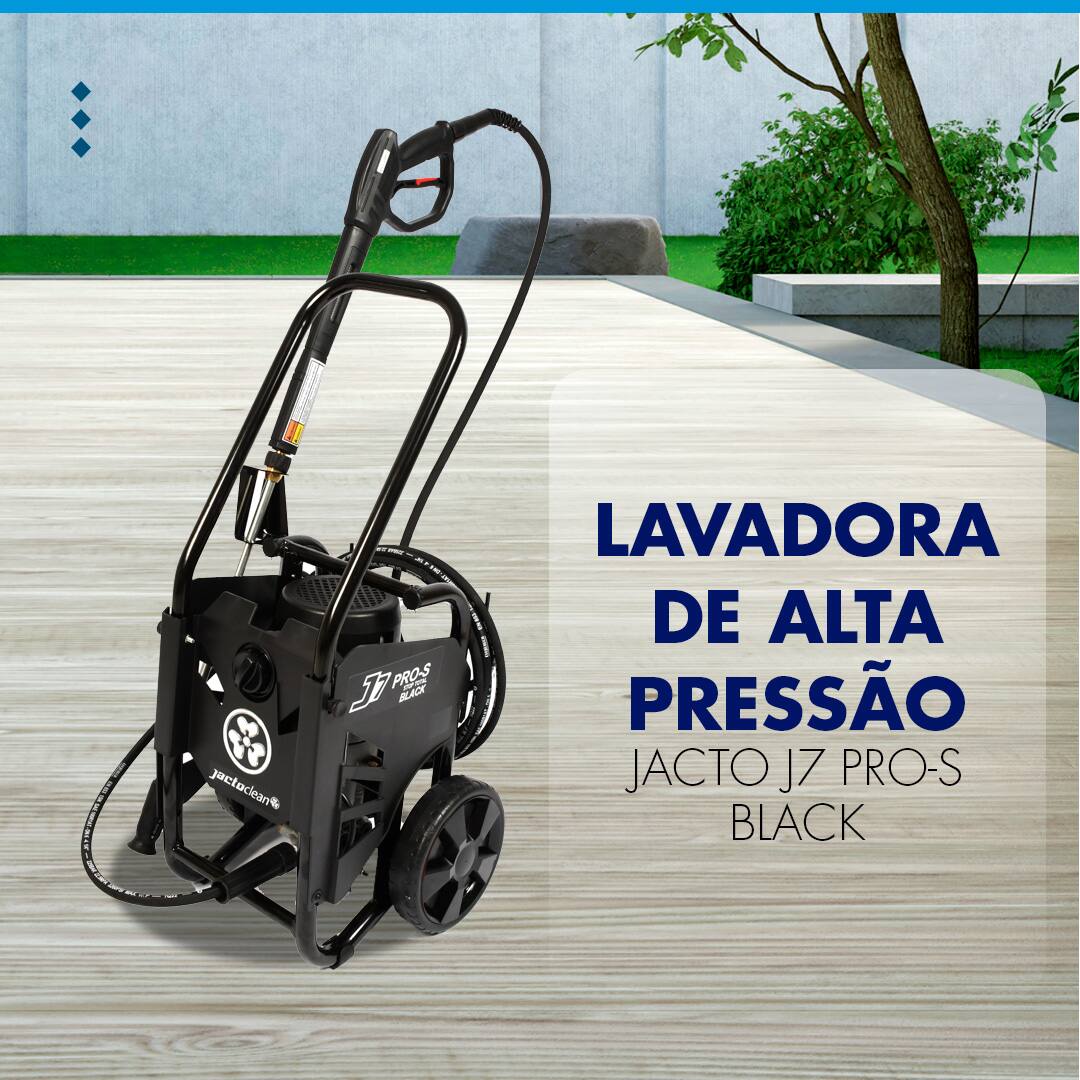 Lavadora de Alta Pressão Jacto J7 Pro-S Black
