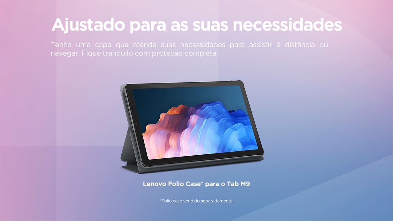 Tablet Lenovo M9 com Tela 9"