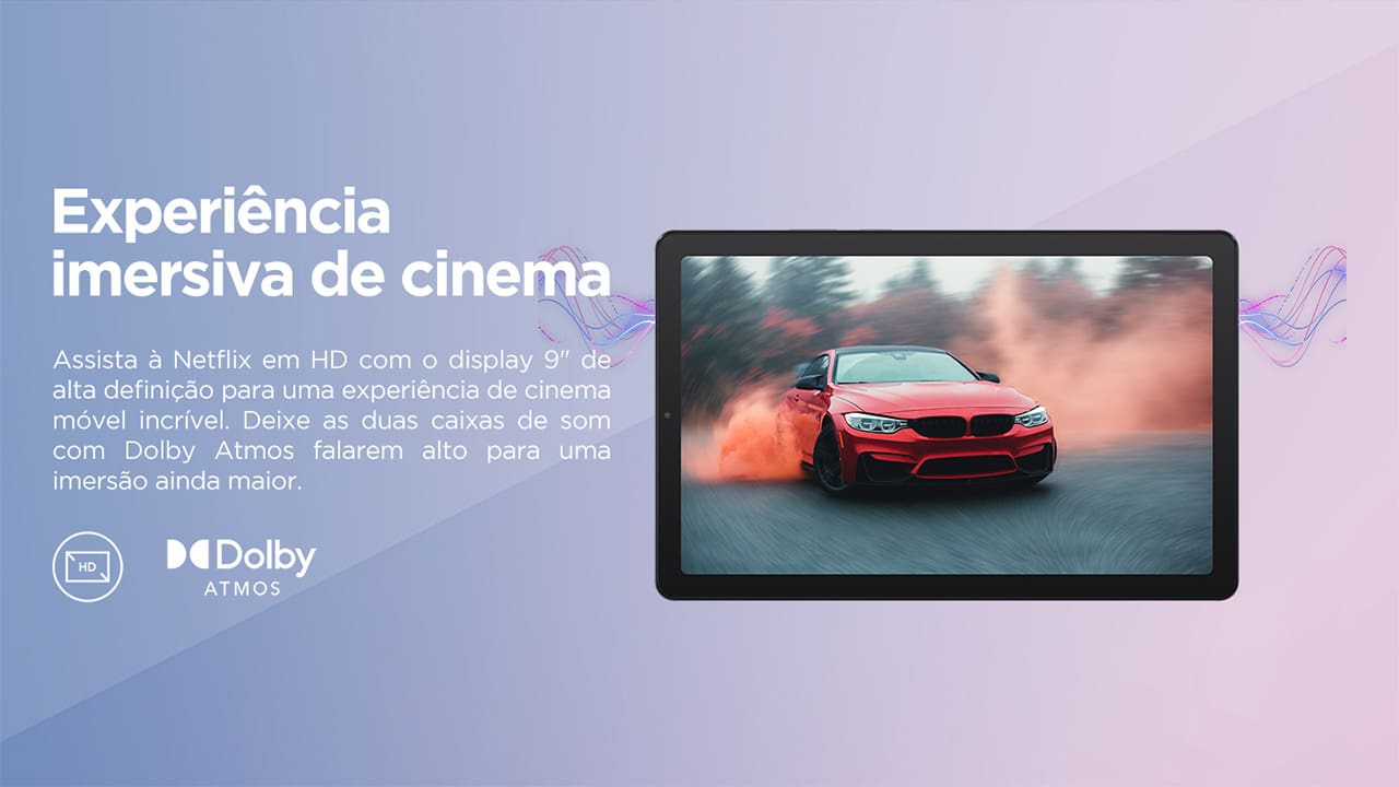 Tablet Lenovo M9 com Tela 9"