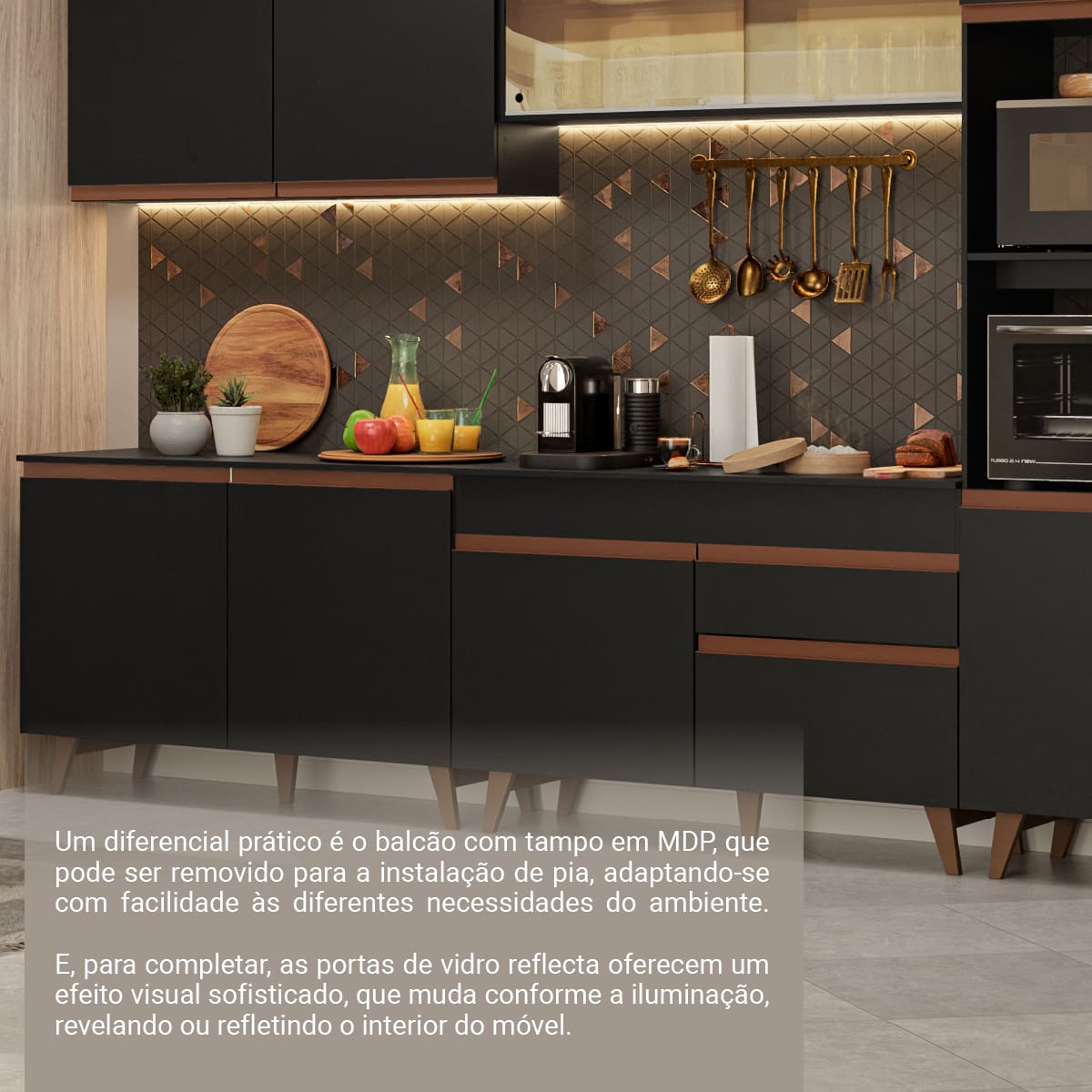 Cozinha Completa Madesa Reims