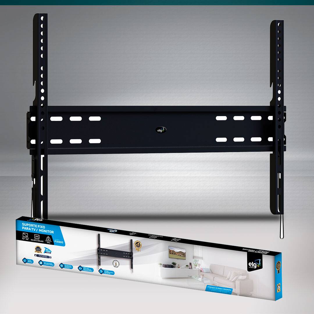 Suporte Fixo ELG FIX600 para TVs de 42 a 86 polegadas