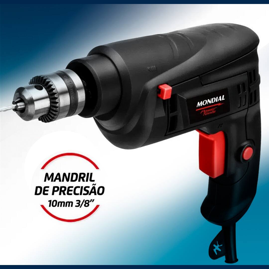 Furadeira Impacto Mondial Power Tools FI-09 detalhe