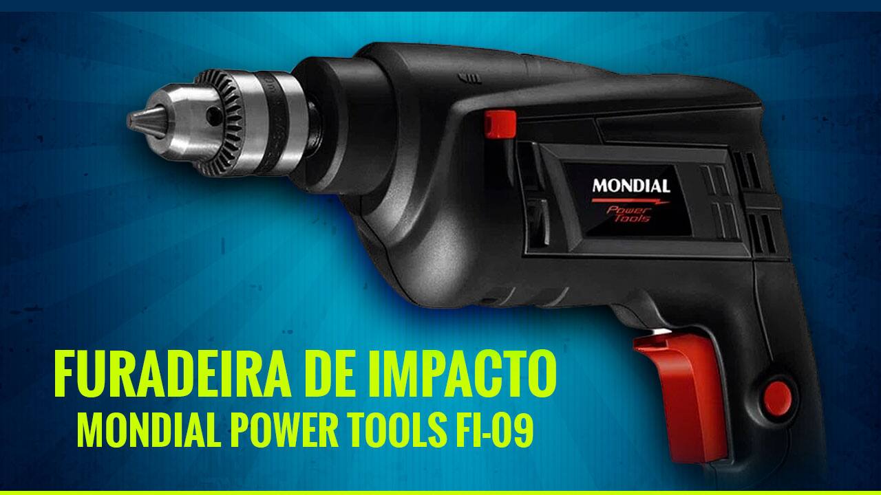 Furadeira Impacto Mondial Power Tools FI-09