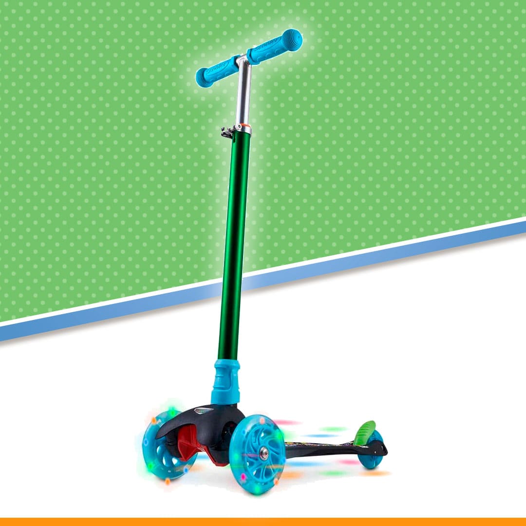 Patinete Atrio Monster ES113 Azul/Verde