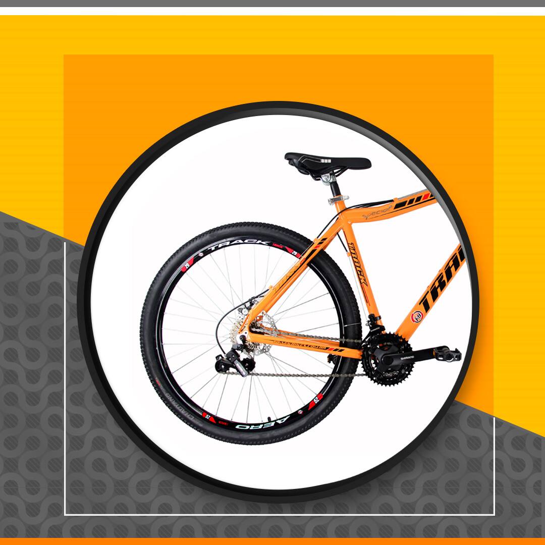 Bicicleta Aro 29 Track e Bikes TKS-29 21 marchas