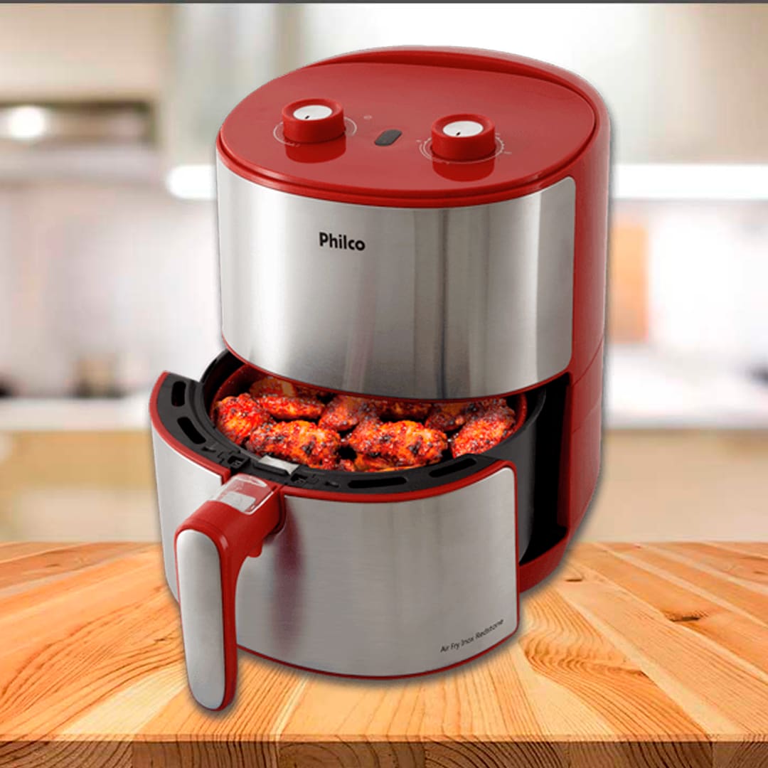 Fritadeira Philco Redstone PFR10VI cesto removível 