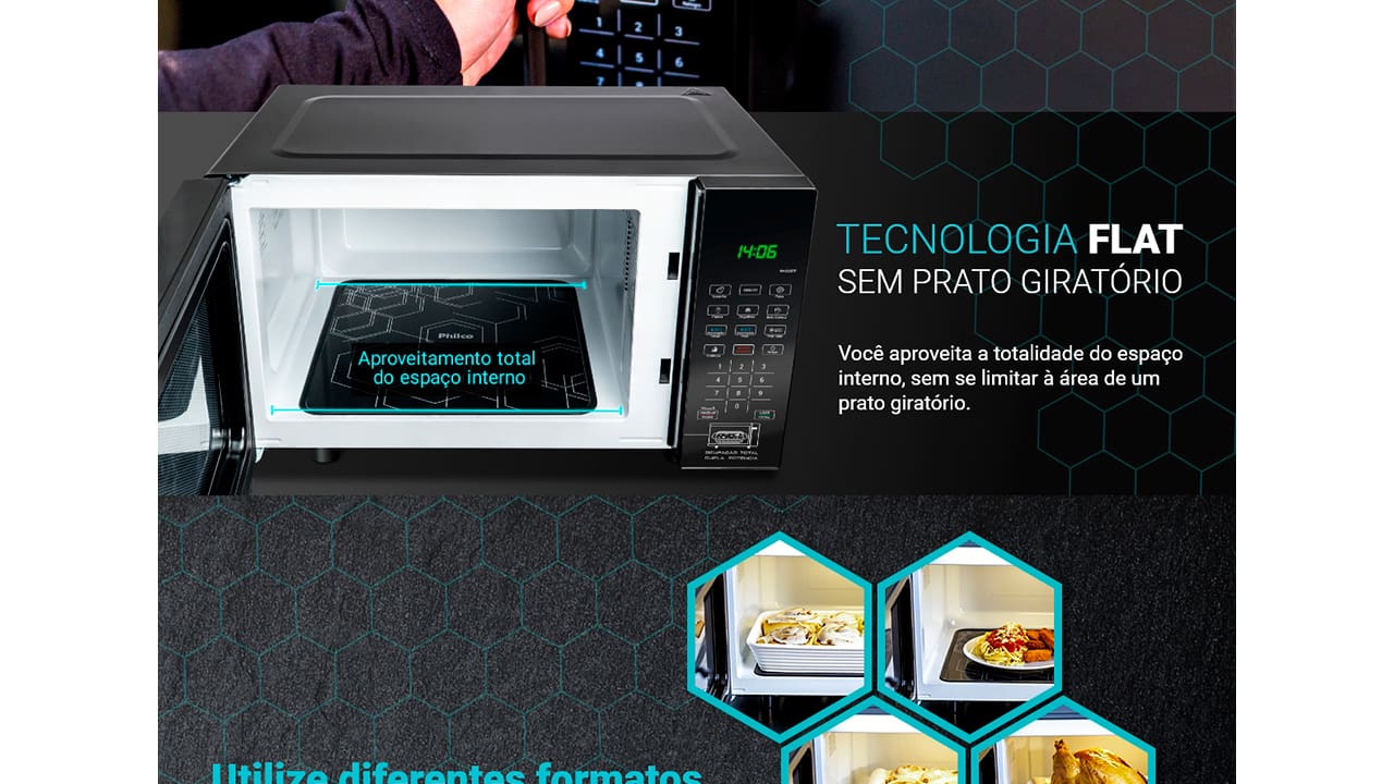 forno-micro-ondas-philco-flat-pmo28tf-28-litros