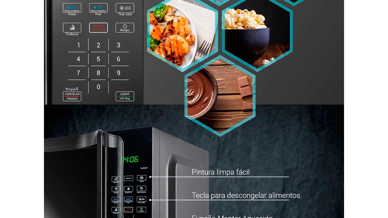 forno-micro-ondas-philco-flat-pmo28tf-28-litros