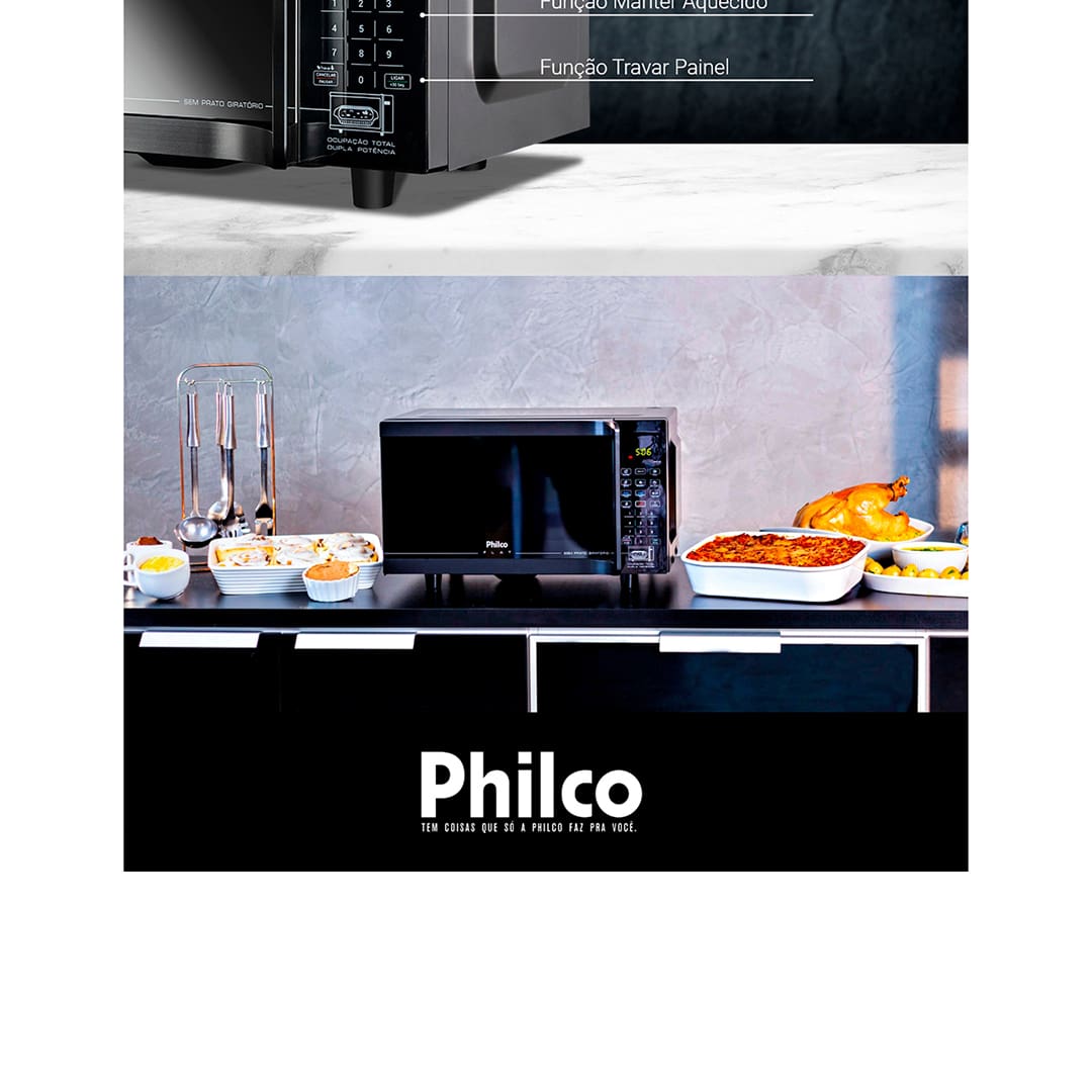 forno-micro-ondas-philco-flat-pmo28tf-28-litros