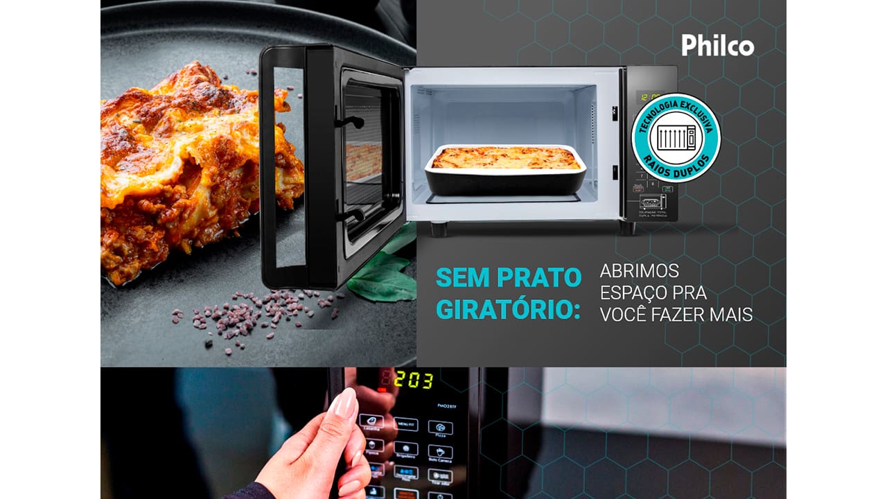 forno-micro-ondas-philco-flat-pmo28tf-28-litros