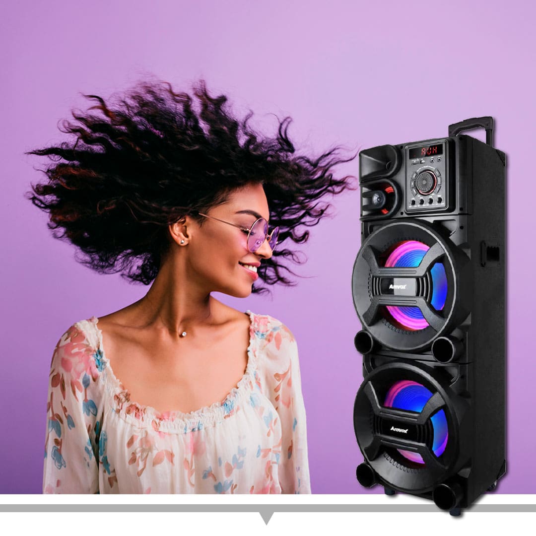 Caixa Amplificada ACA 1501 Amvox bivolt