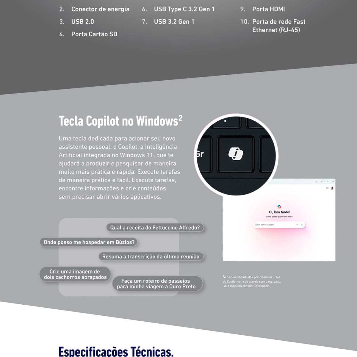 Notebook VAIO AMD Ryzen 5 5625U 16GB RAM 512GB SSD Tela 16" WUXGA Windows 11 - FE16