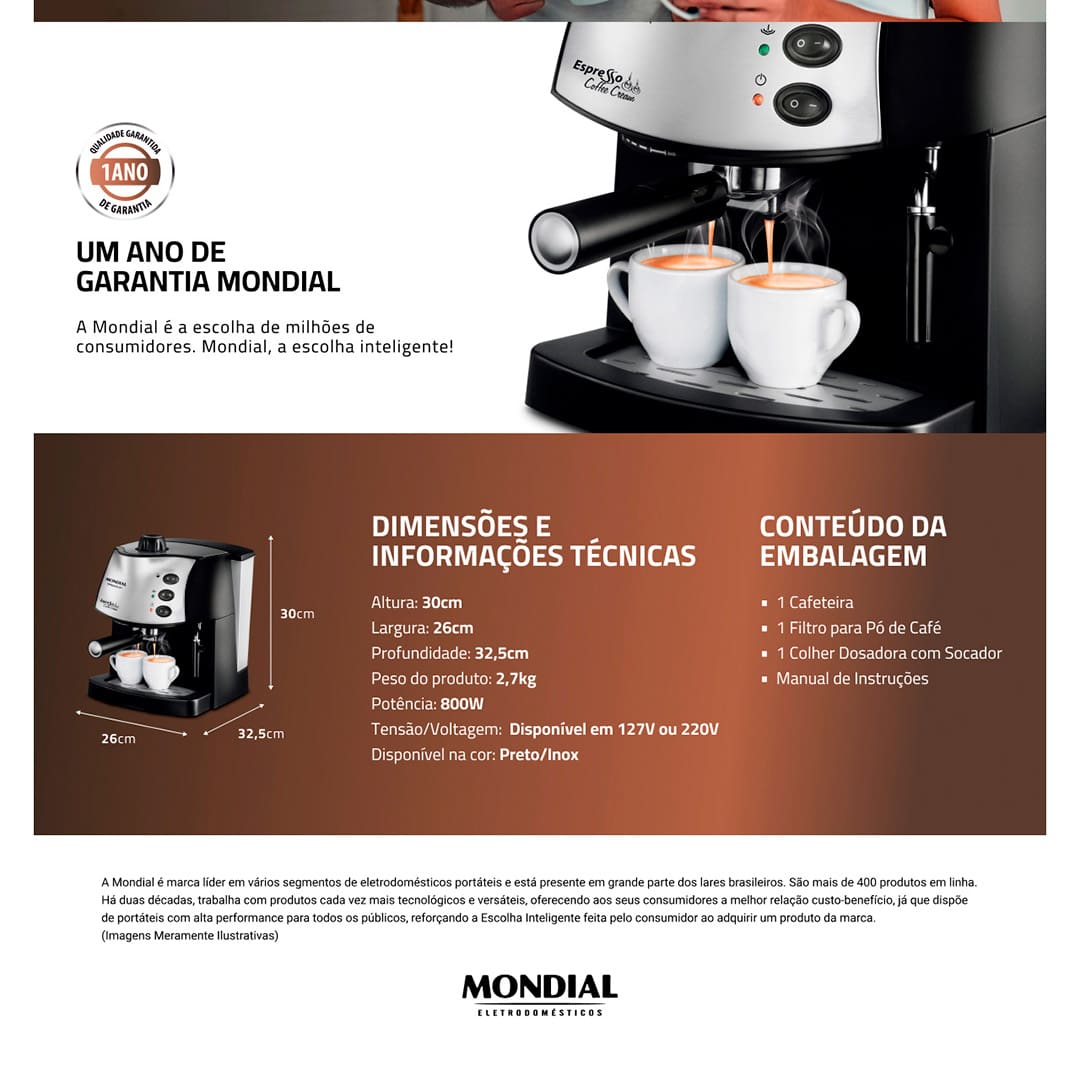 cafeteira-expresso-mondial-coffee-cream-premium-c08