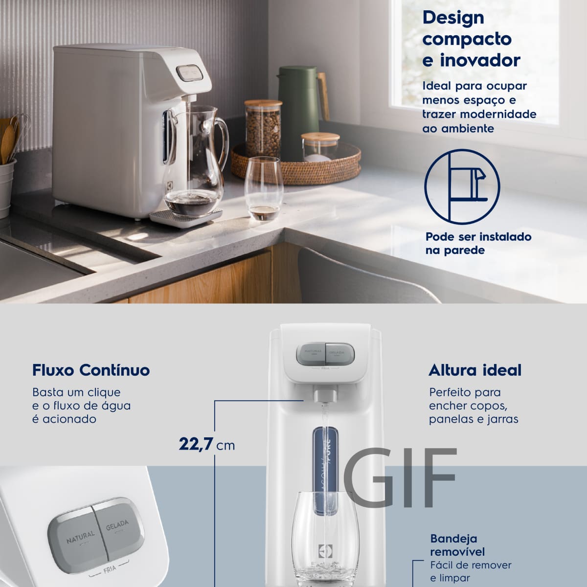 Purificador de Água Electrolux PE15B Efficient