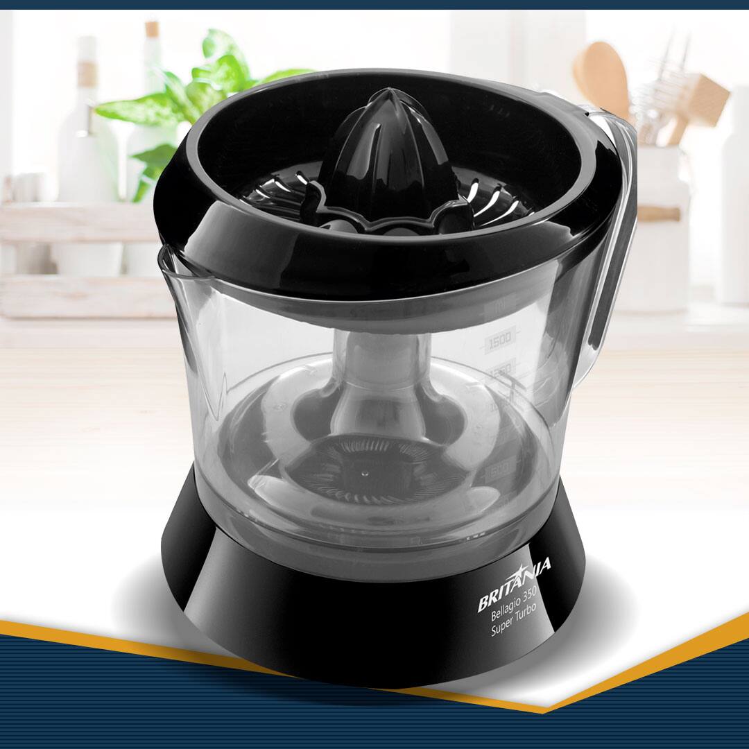 Espremedor de Frutas Britânia Bellagio 350 Super Turbo