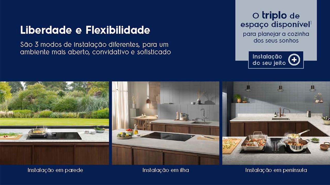  Cooktop de Indução 4 Bocas Electrolux