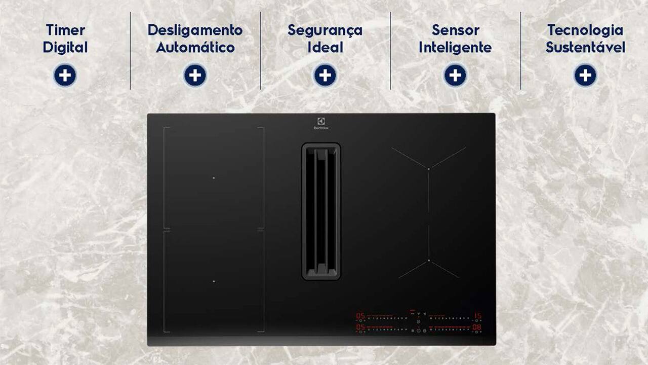 Cooktop de Indução 4 Bocas Electrolux