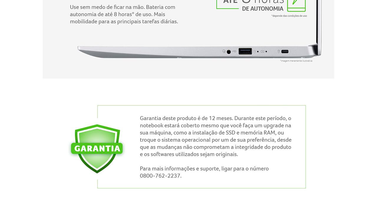 NOT ACER A515-54-57CS CI5/8GB/256GB/15.6/W11 - 55050710